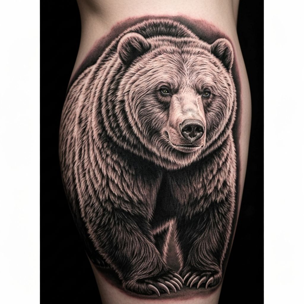 Bear Wildlife tattoo